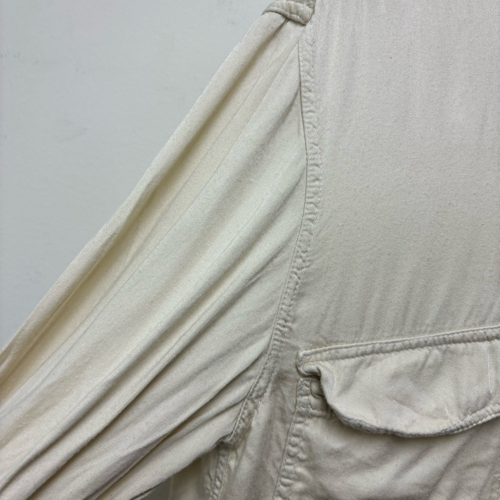 Indah Emma Opal Solid Long Sleeve Button Front Sh… - image 3